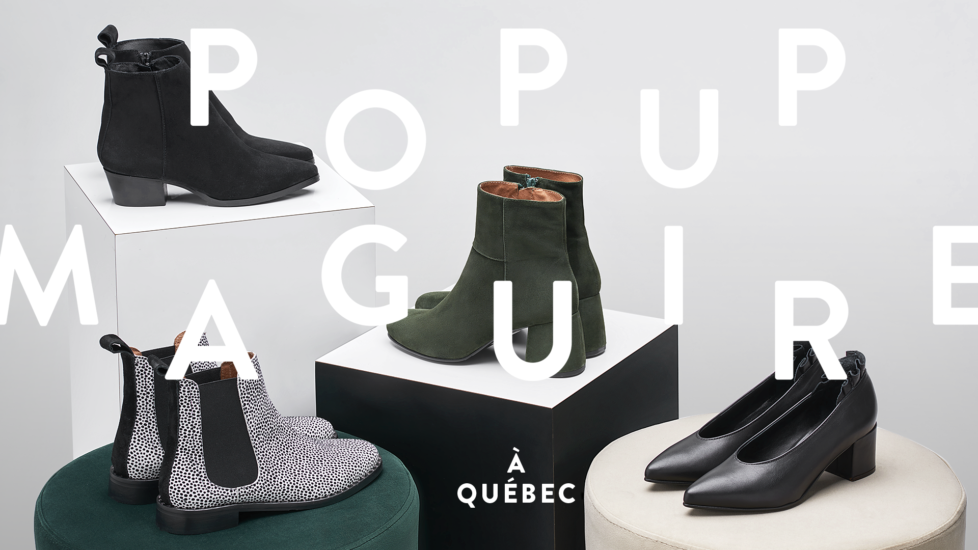 Boutique éphémère | De retour à QUÉBEC !