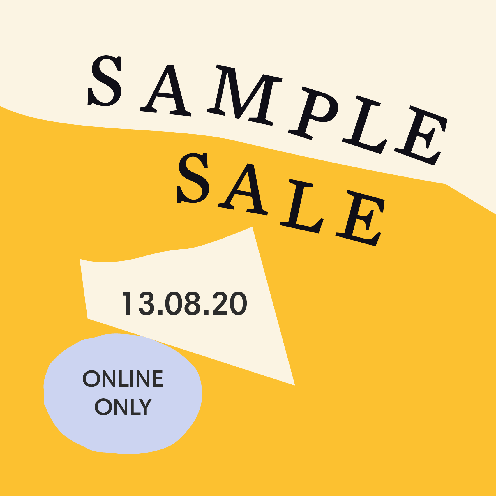 Sample Sale 2020