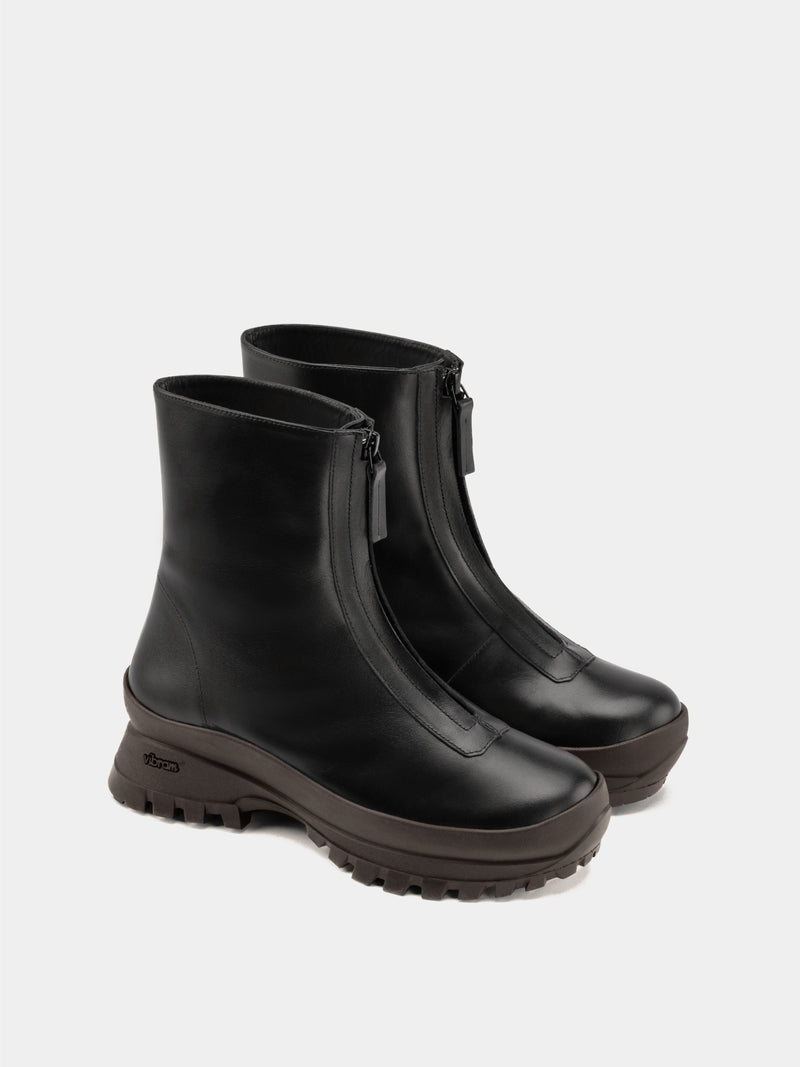 Estrella Brown Combo Winter Boot