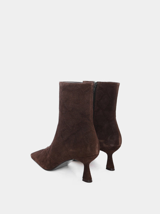 Denia Brown Boa Boot