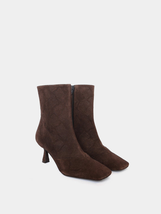 Denia Brown Boa Boot