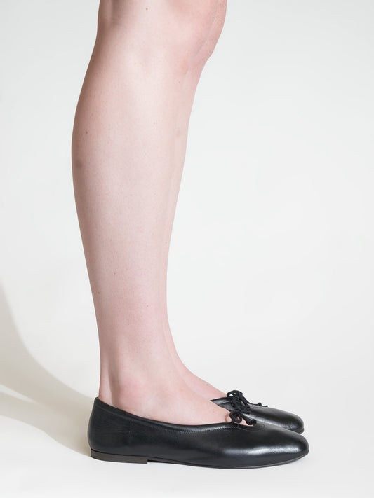 Prato Black Ballerina