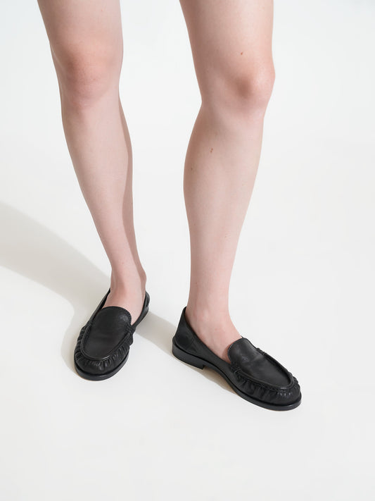 Santana Black Loafer