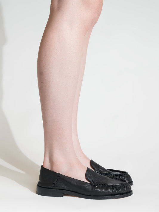 Santana Black Loafer