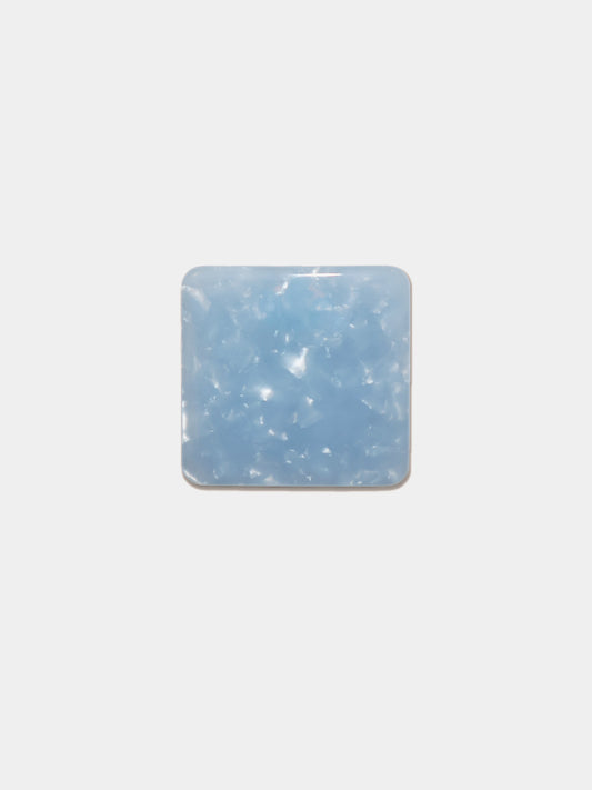 Square Clip Blue