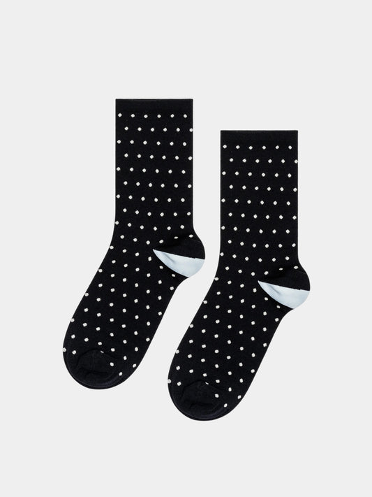 Tiny Dot Sporty Crew Black