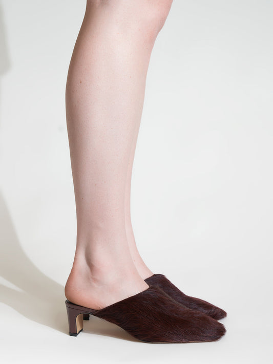 Touria Bordeaux Heel
