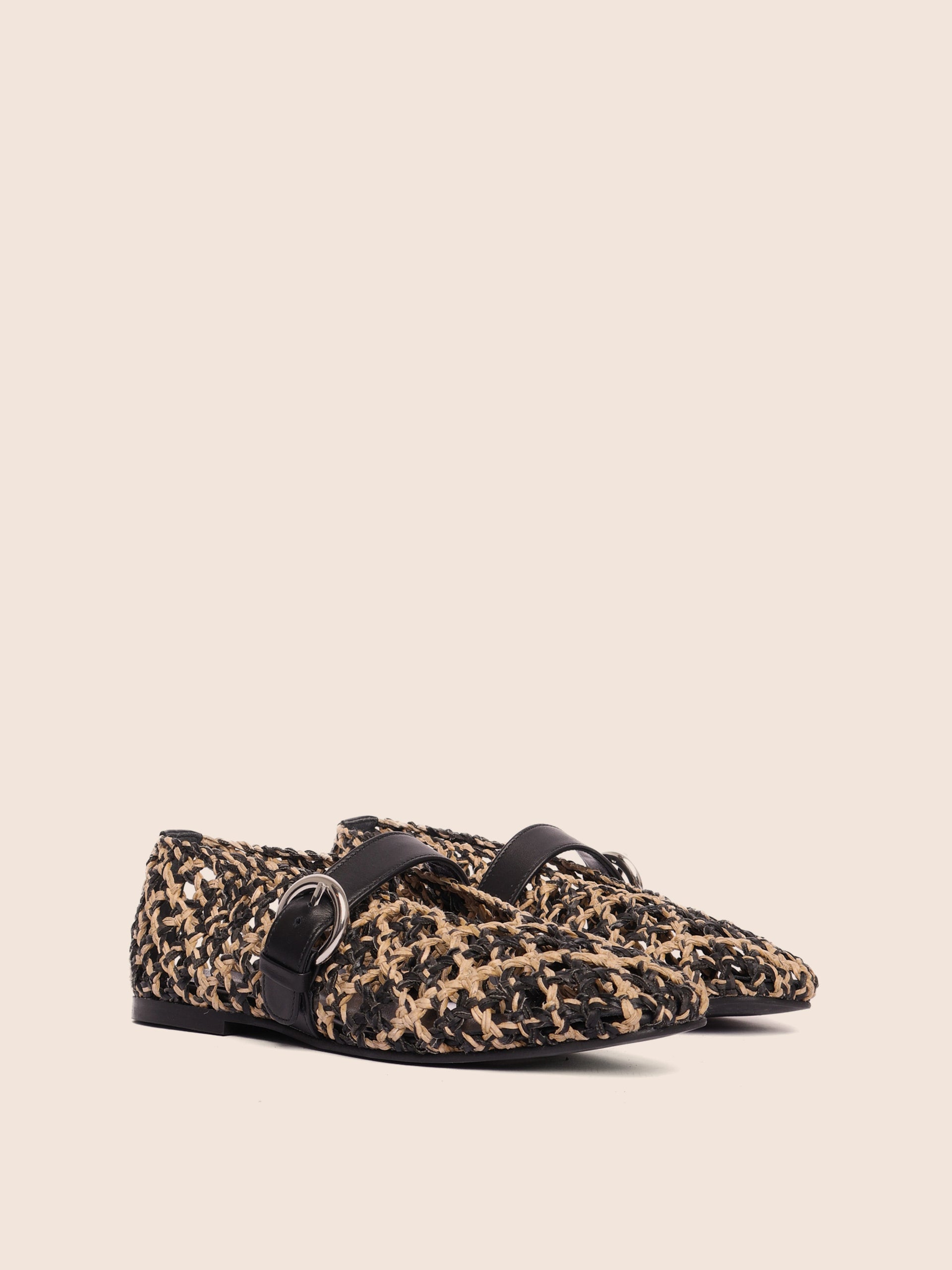 Aveiro Natural Woven Ballerina