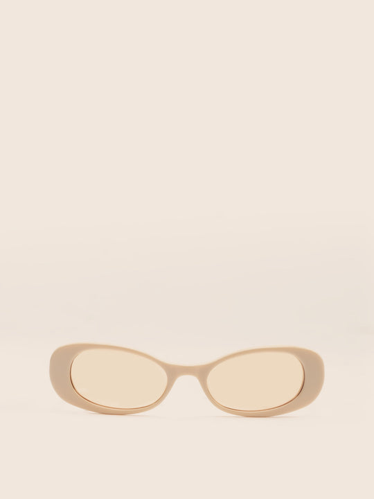 Brooklyn Cream Sunglasses