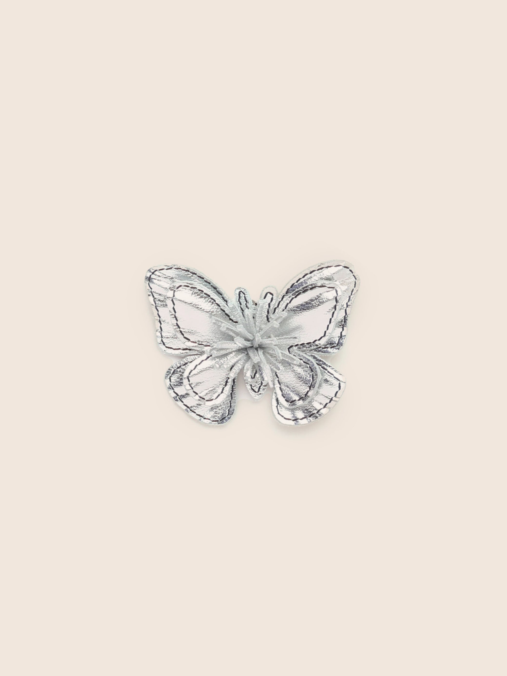 Butterfly Clip Silver