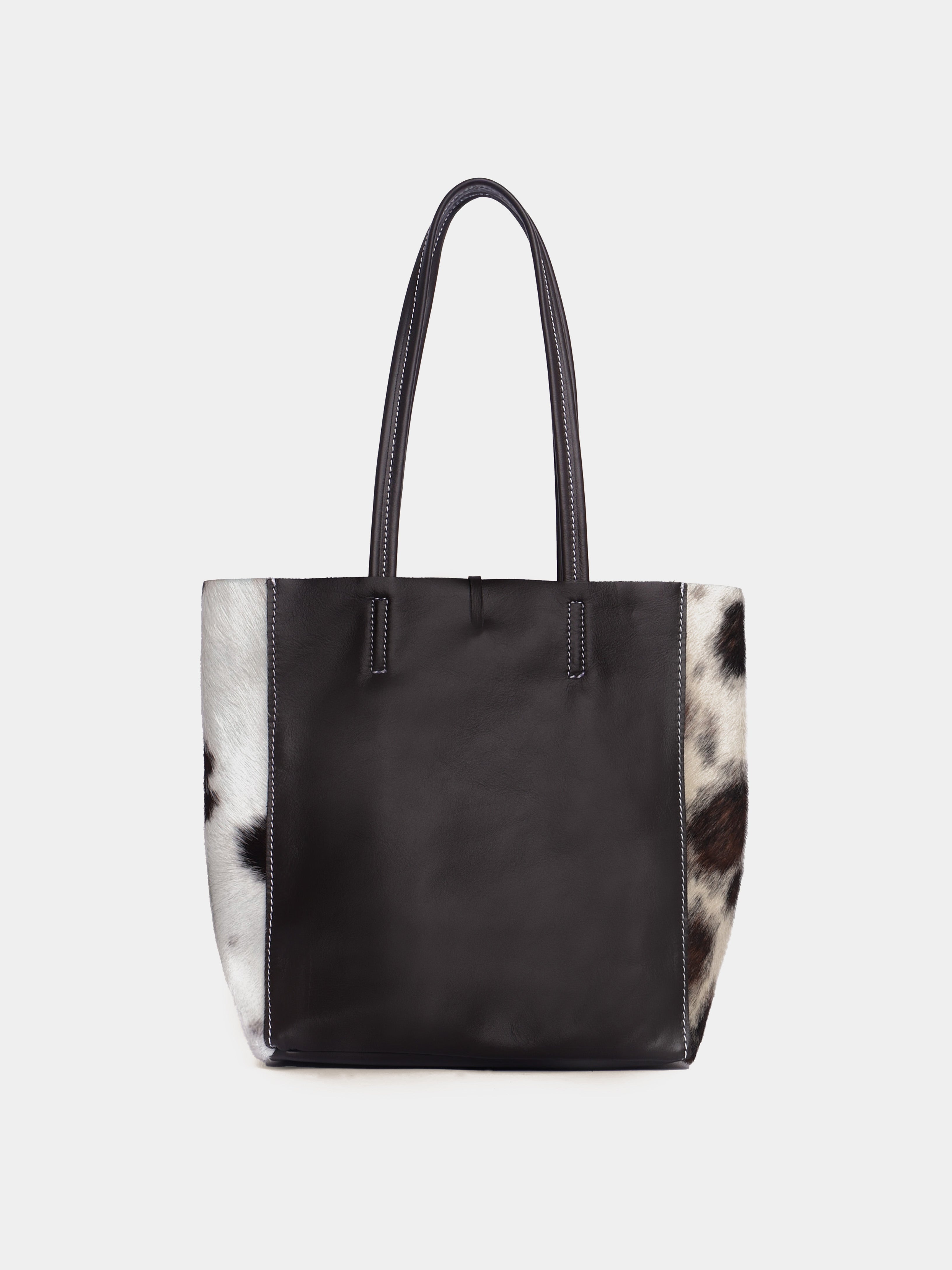 Carpi Leather Cow Print Tote Bag Medium | Maguire Shoes – Maguire