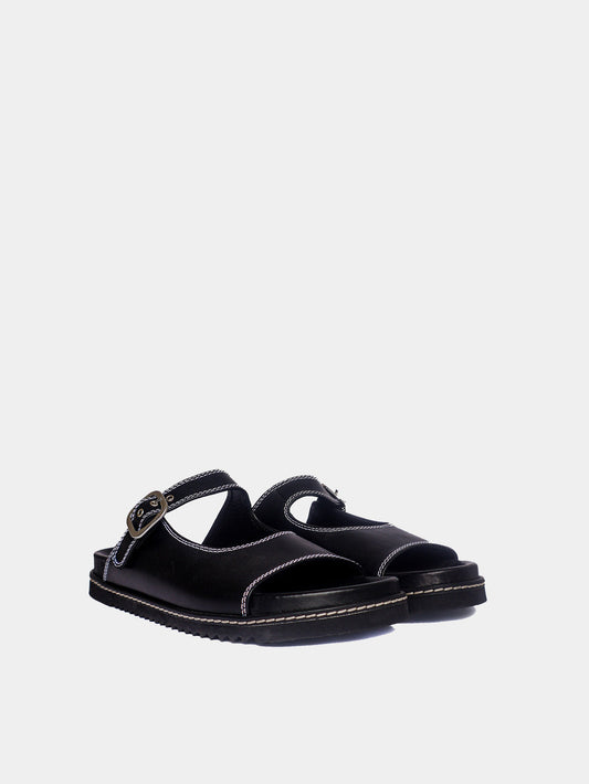 Madeira Black Sandal