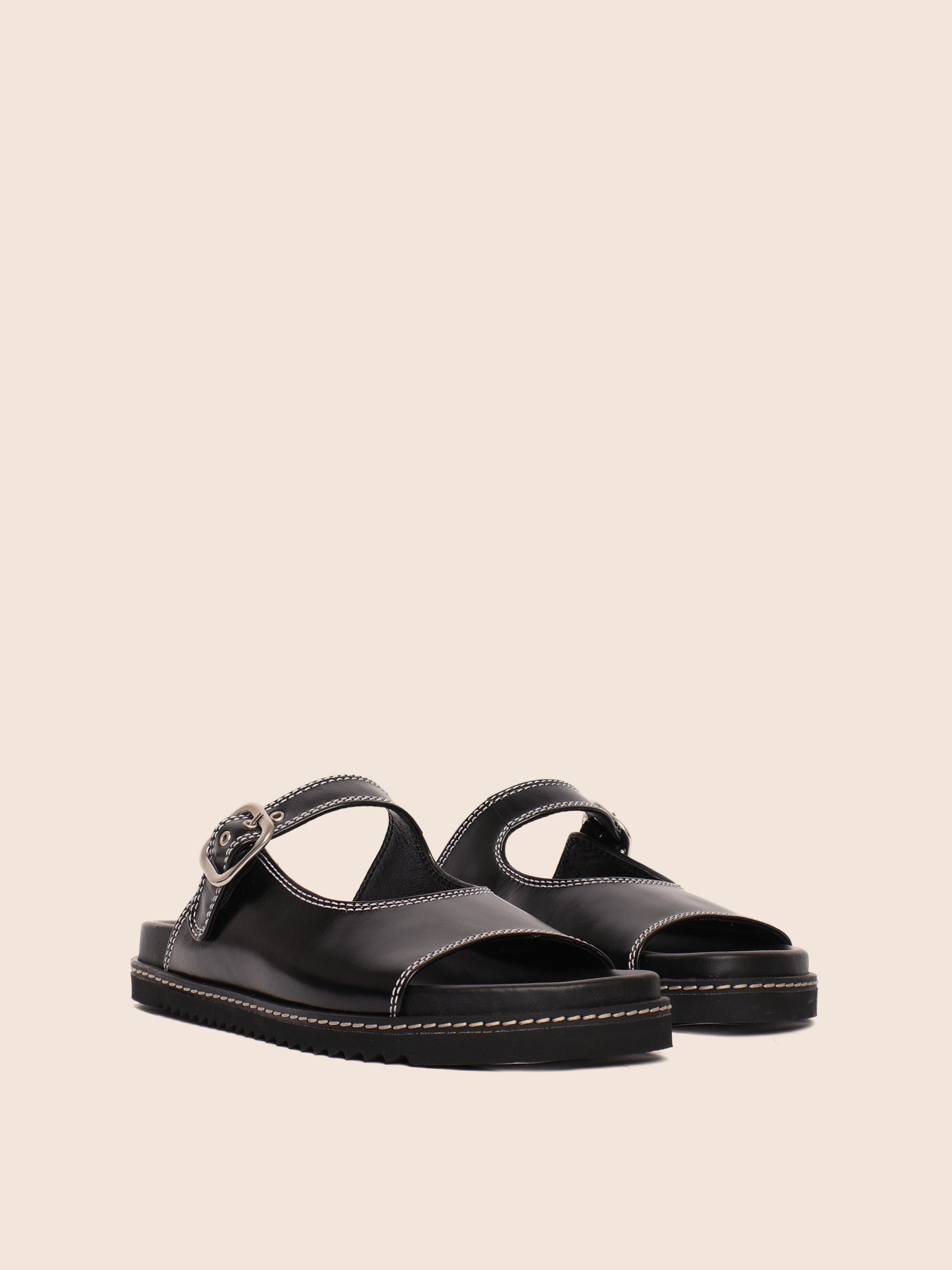 Madeira Black Sandal