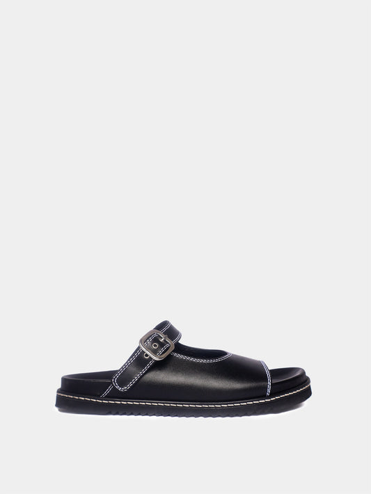 Madeira Black Sandal