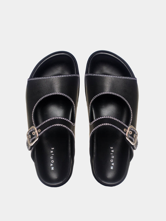 Madeira Black Sandal