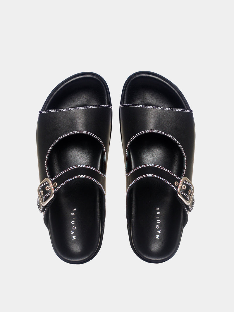 Madeira Black Sandal