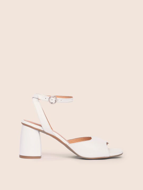 Malaga White Heel