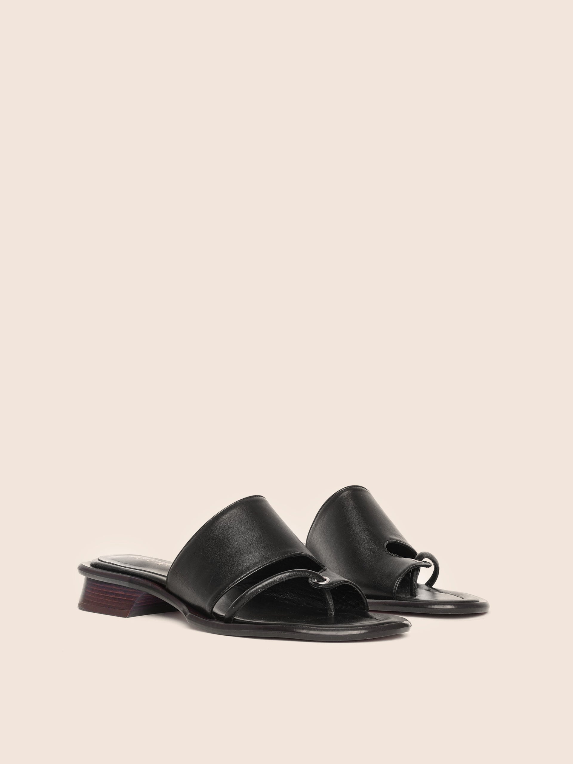 Mallorca Black Sandal