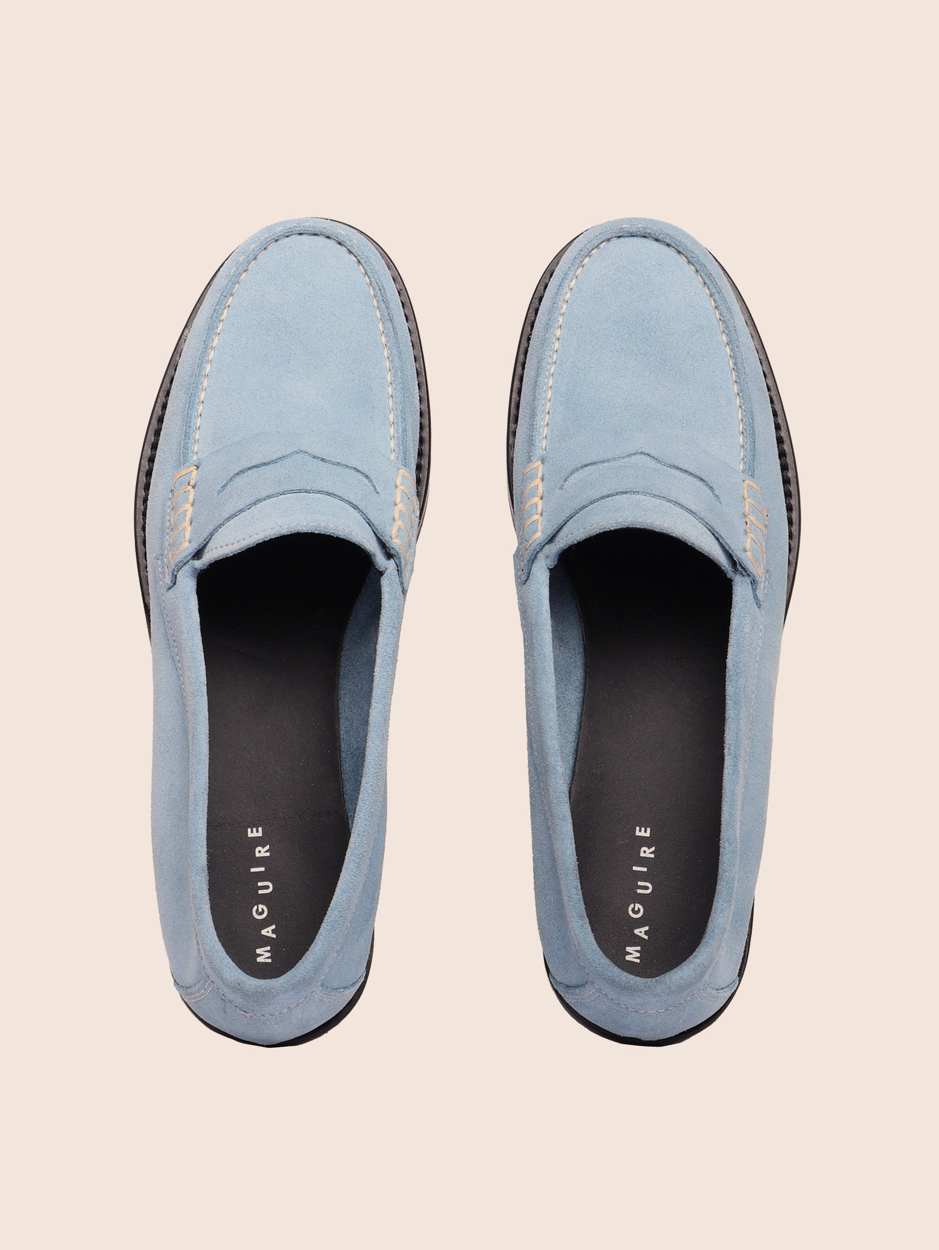 Napoli Sky Suede Loafer
