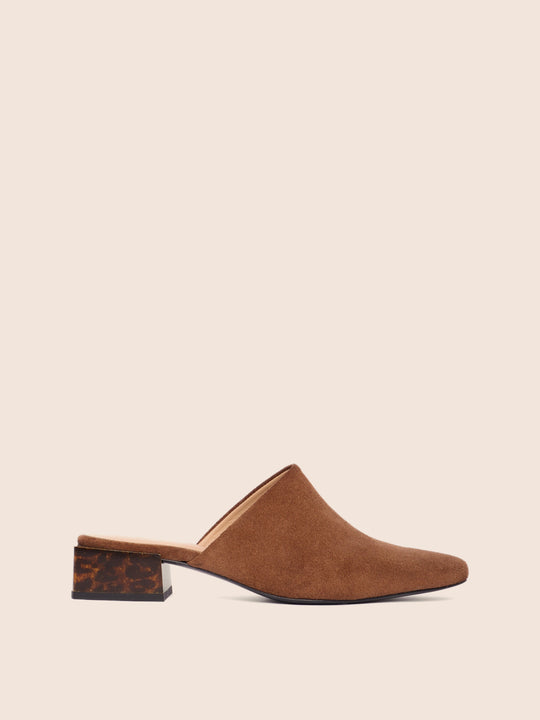 Navio Tan Suede Mule