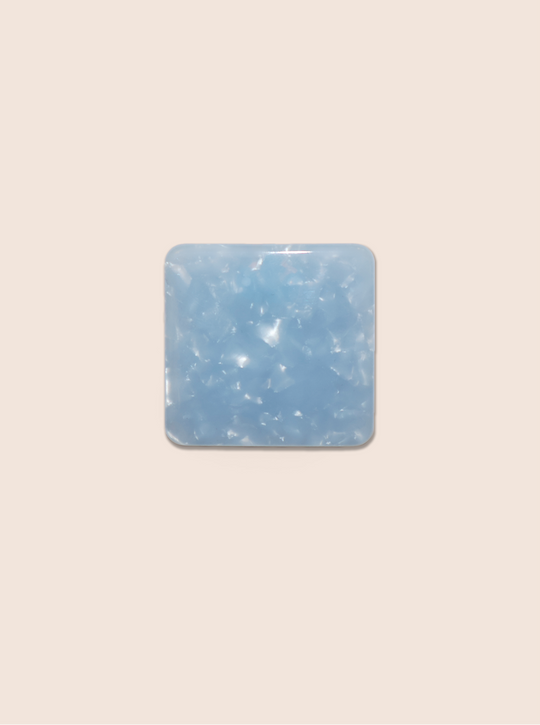 Square Clip Blue