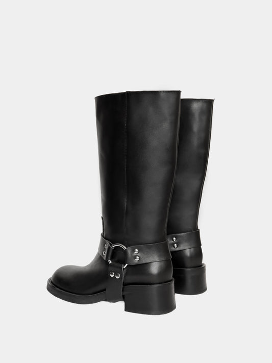 Lucca Black Boot