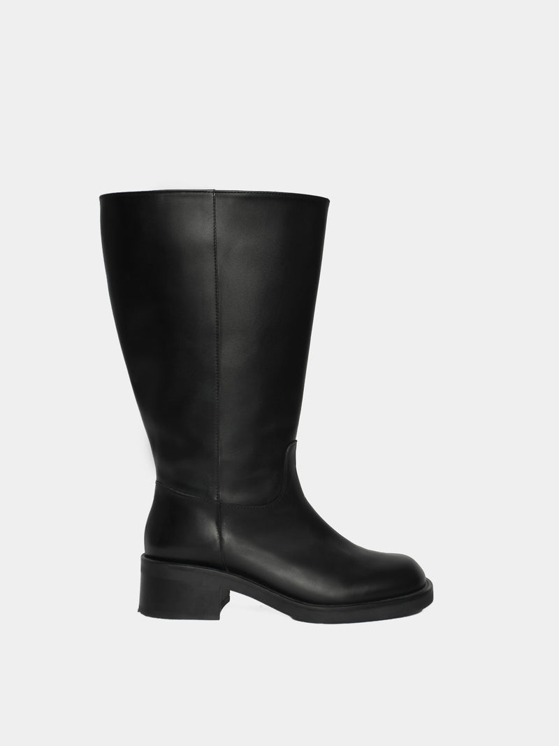 Lucca Wider Black Boot