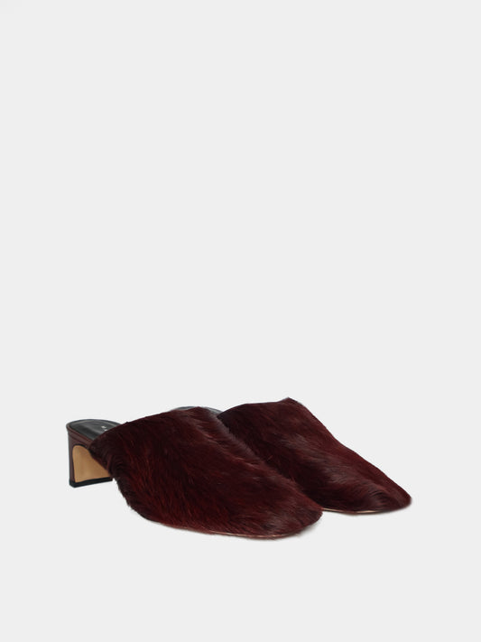 Touria Bordeaux Heel