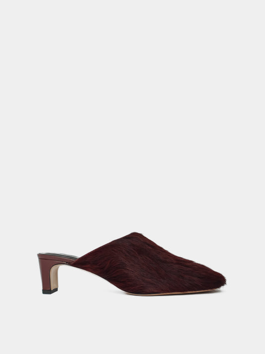 Touria Bordeaux Heel