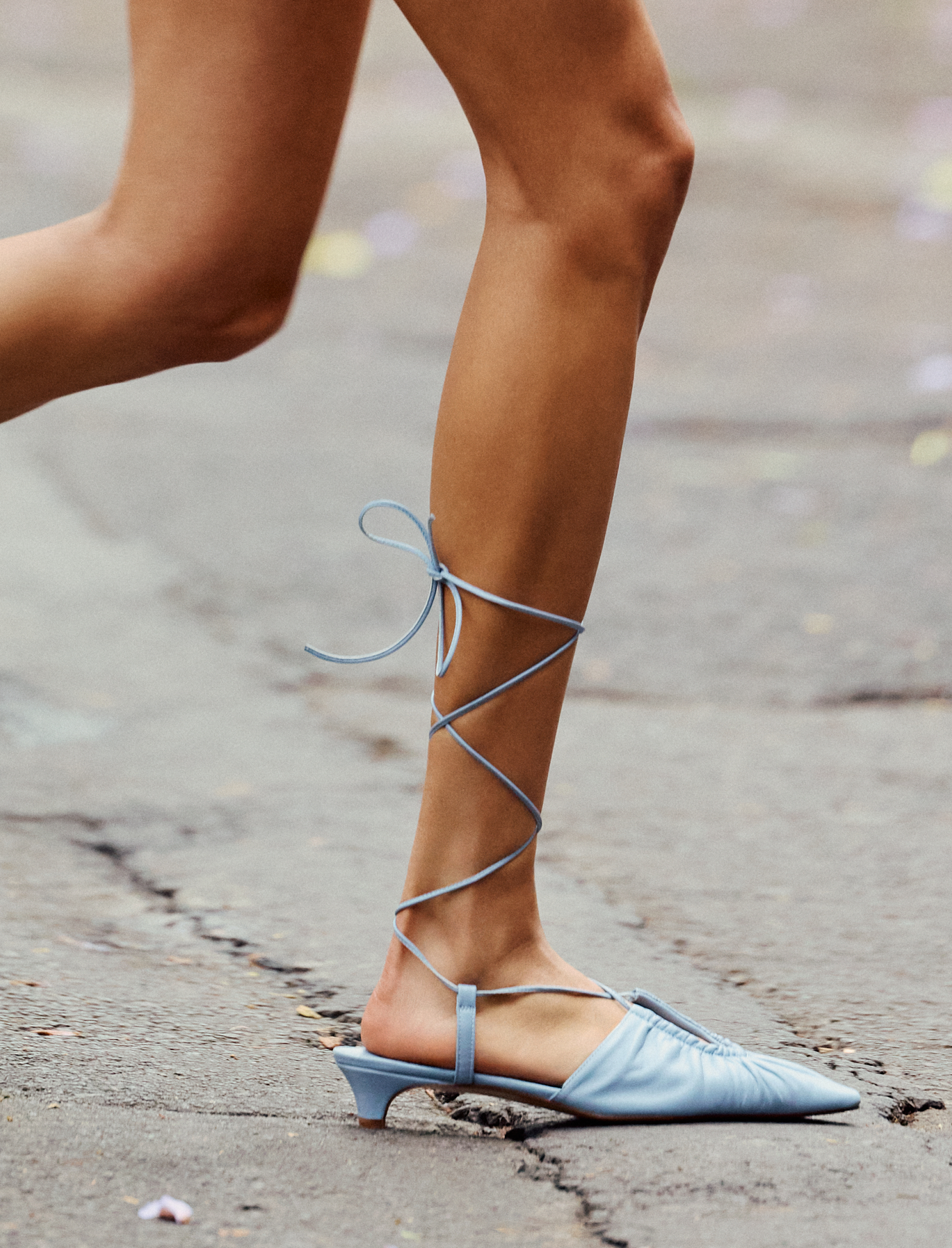 Rafael Denim Pump