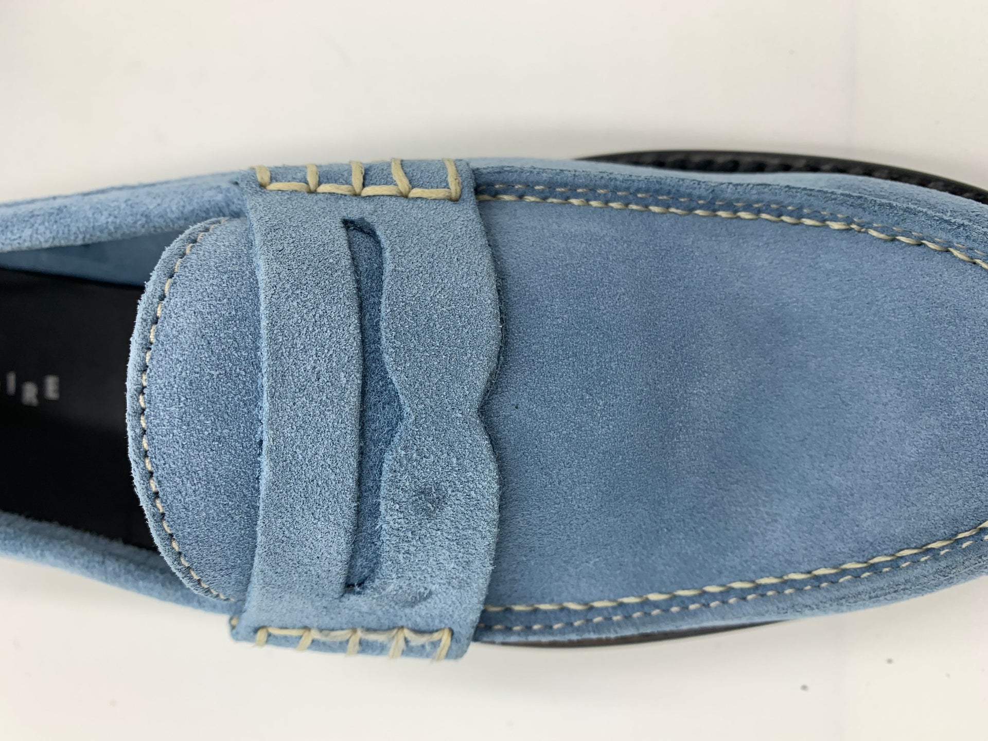 Imperfect Napoli Sky Suede Loafer