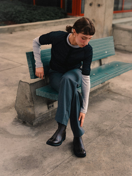 Leon Black Boot