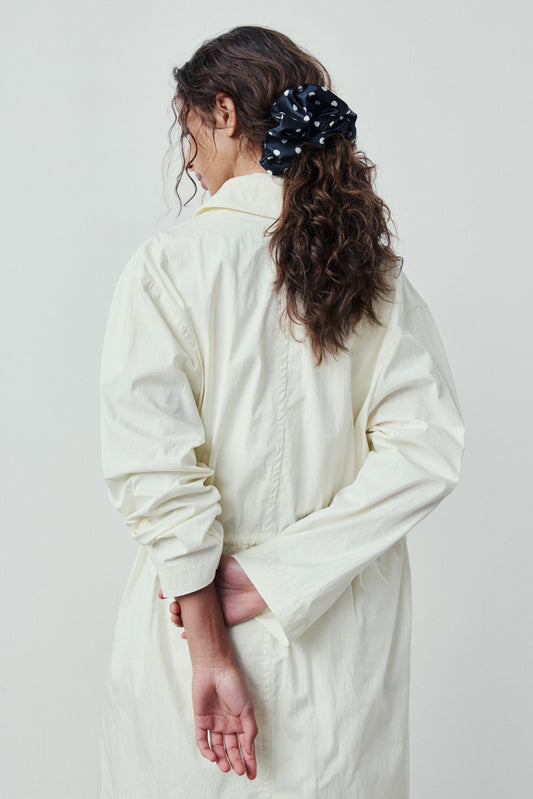 Scrunchie Dots Black