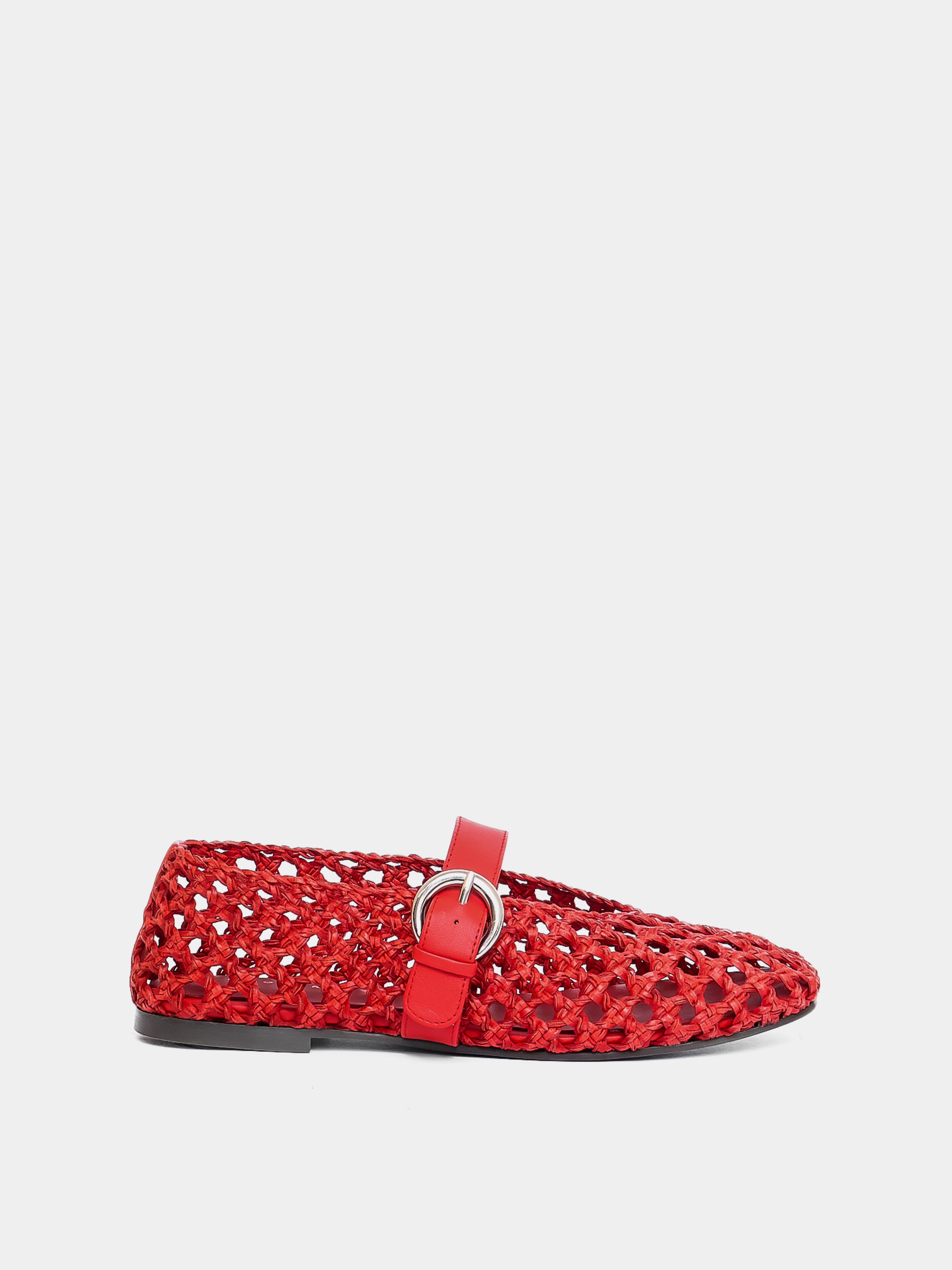 Aveiro Red Woven Ballerina