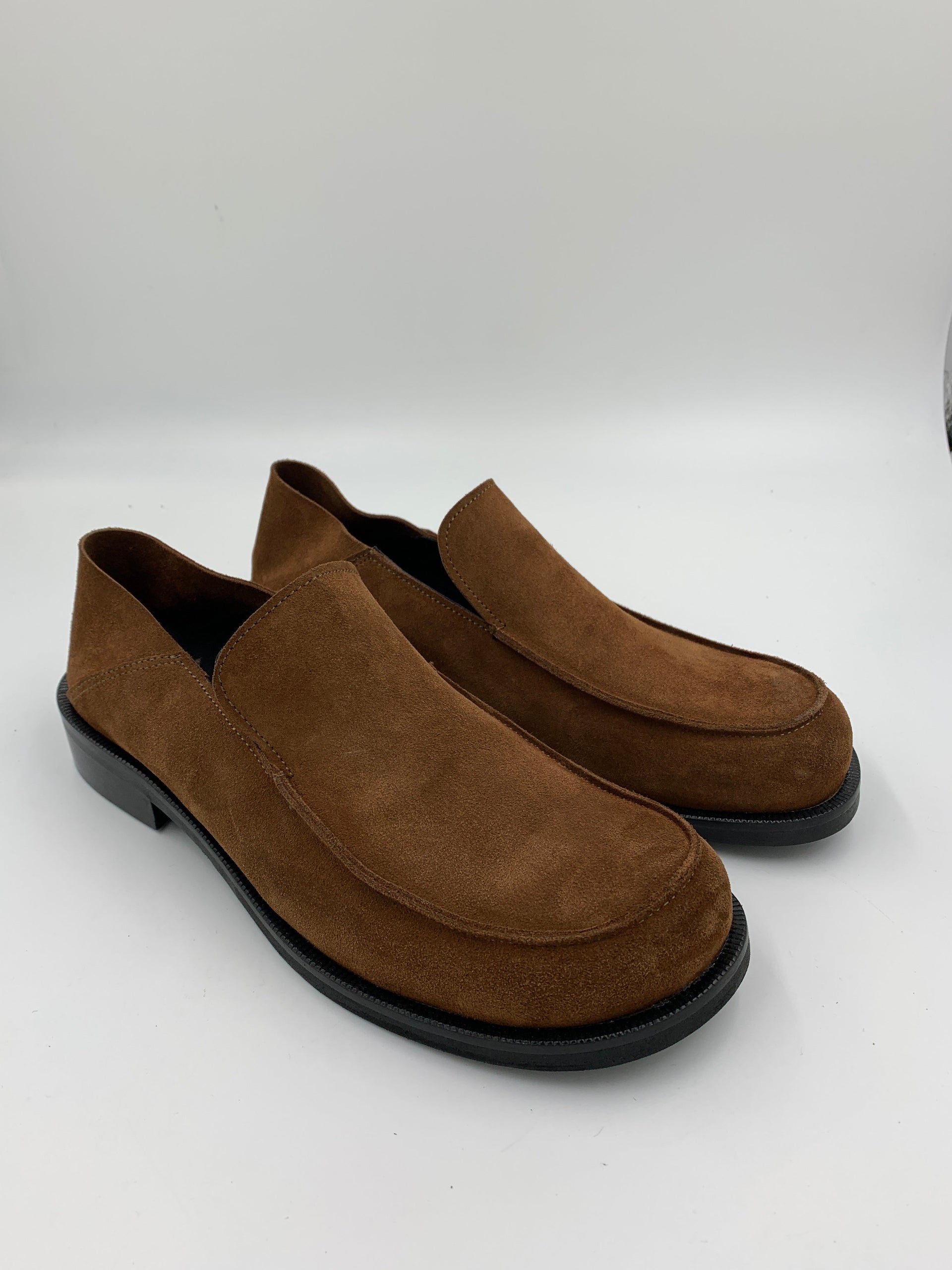 Sample Brown Suede Loafer 37
