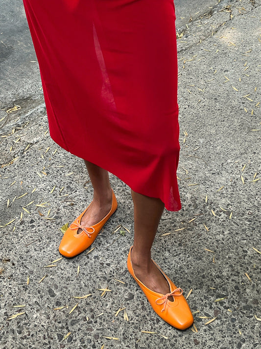 Prato Apricot Ballerina