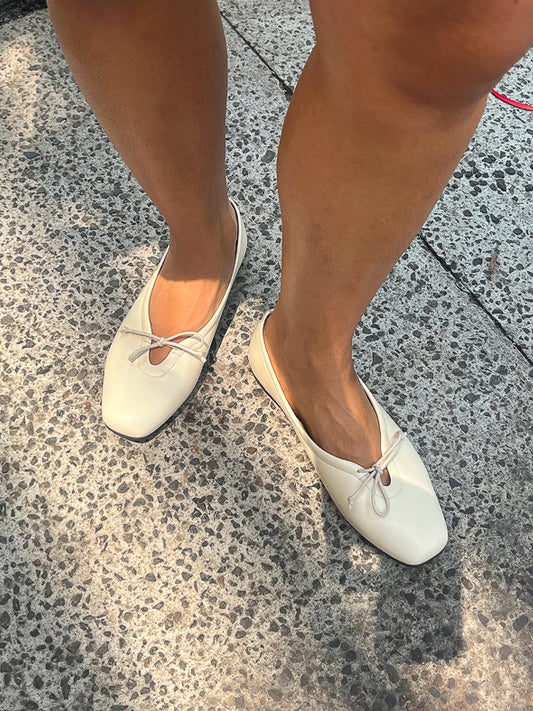Prato Cream Ballerina