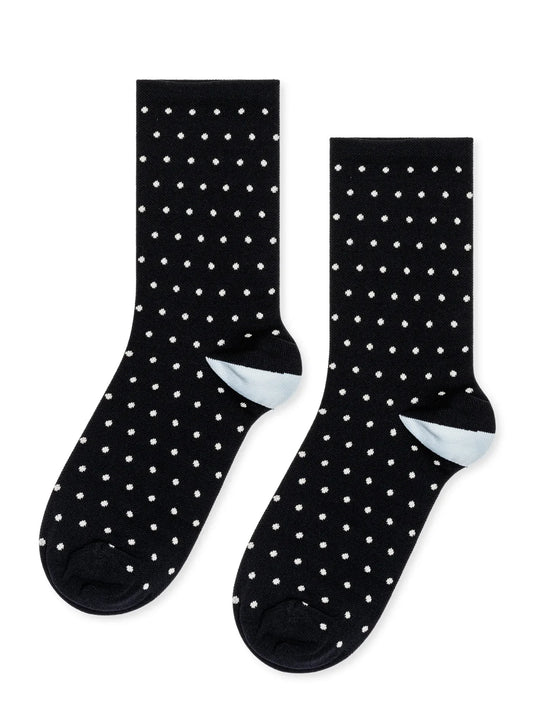 Tiny Dot Sporty Crew Black