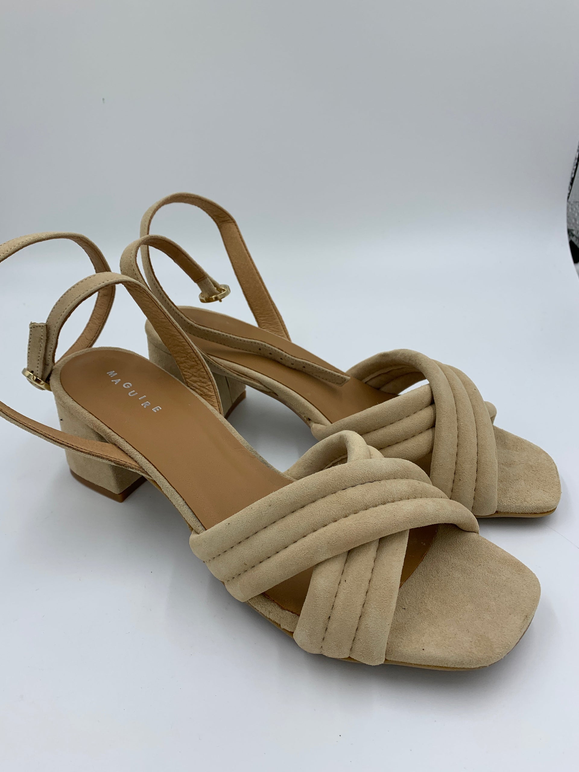 Imperfect Adria Sand Heel