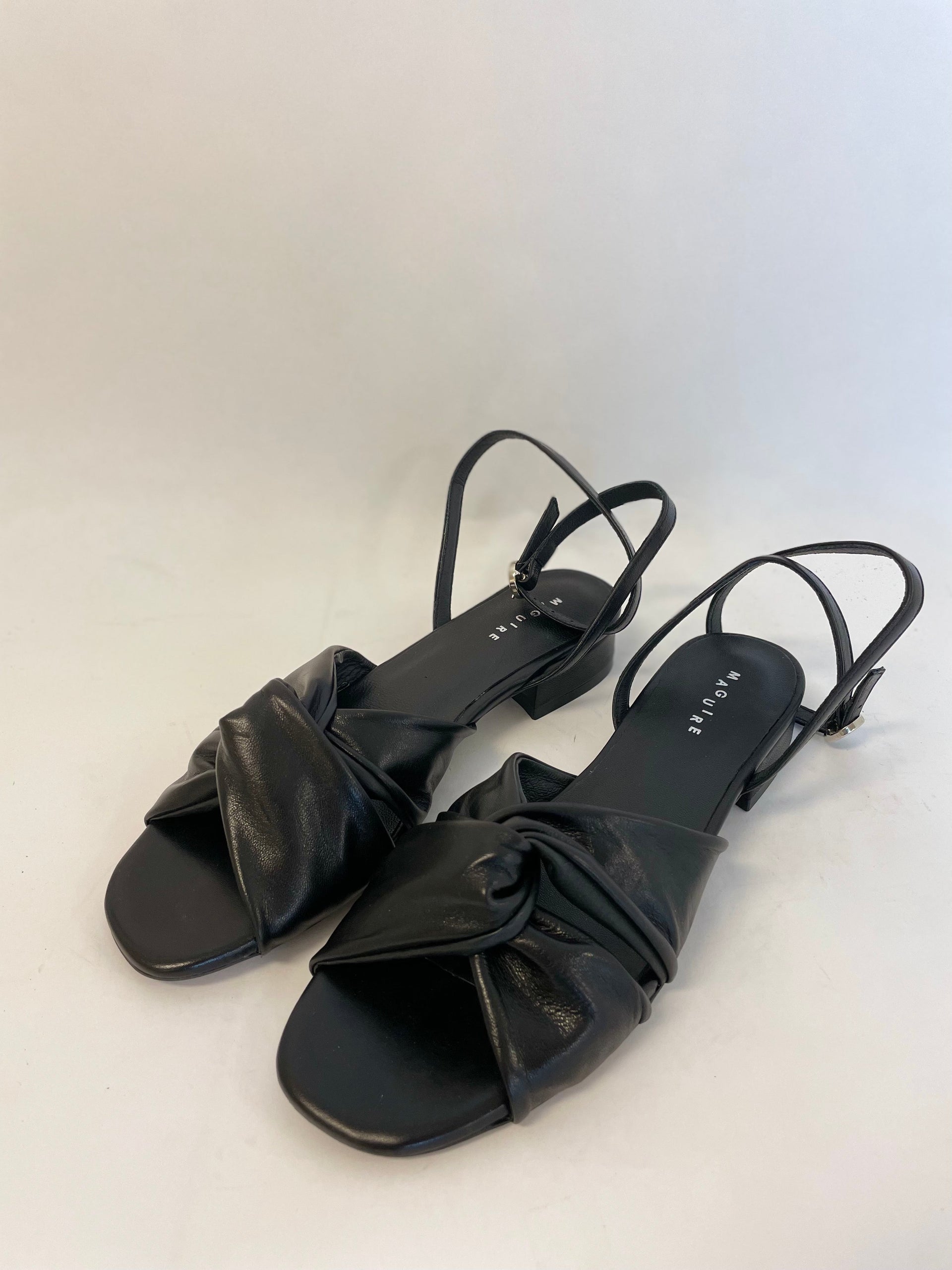 Imperfect Mataro Black Sandal
